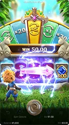 Gem Saviour Sword · Membaca indikator roda pedang atas dan pemrosesan putaran.